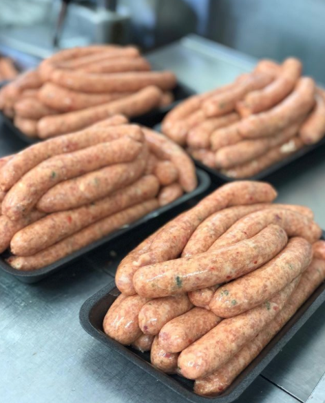 Lamb sausages