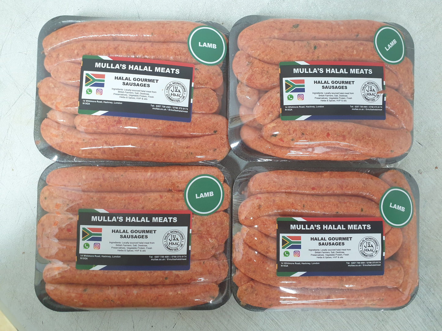 Lamb sausages